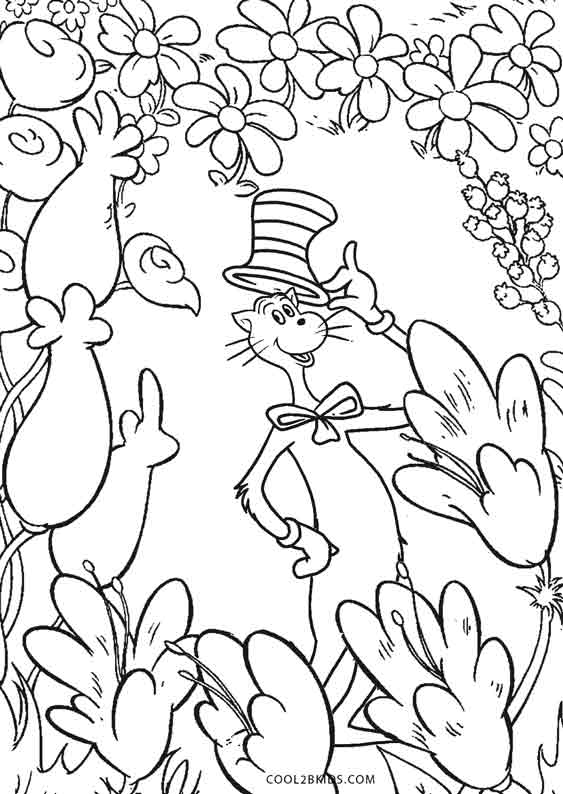Free Printable Dr Seuss Coloring Pages For Kids - Motherhood