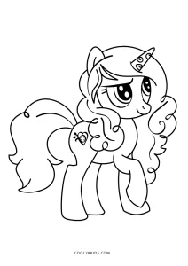 my little ponies coloring pages