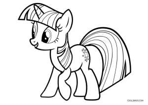 Free Printable Twilight Sparkle Coloring Pages For Kids