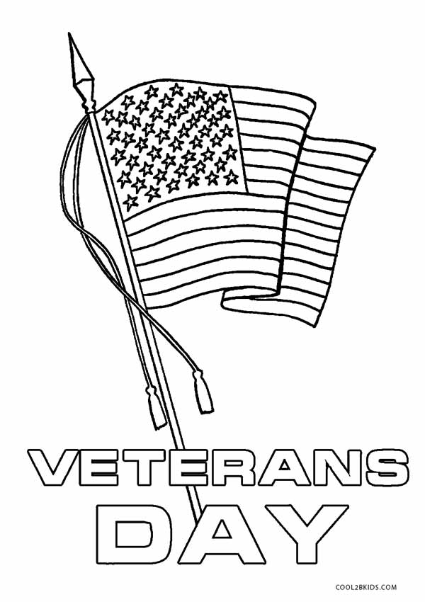Veterans Day Kids Printable