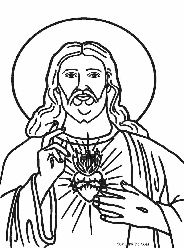 Jesus Coloring Pages Free Printable