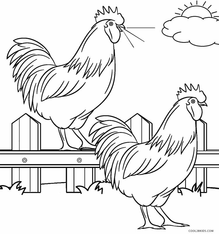 mother and baby farm animals coloring pages
