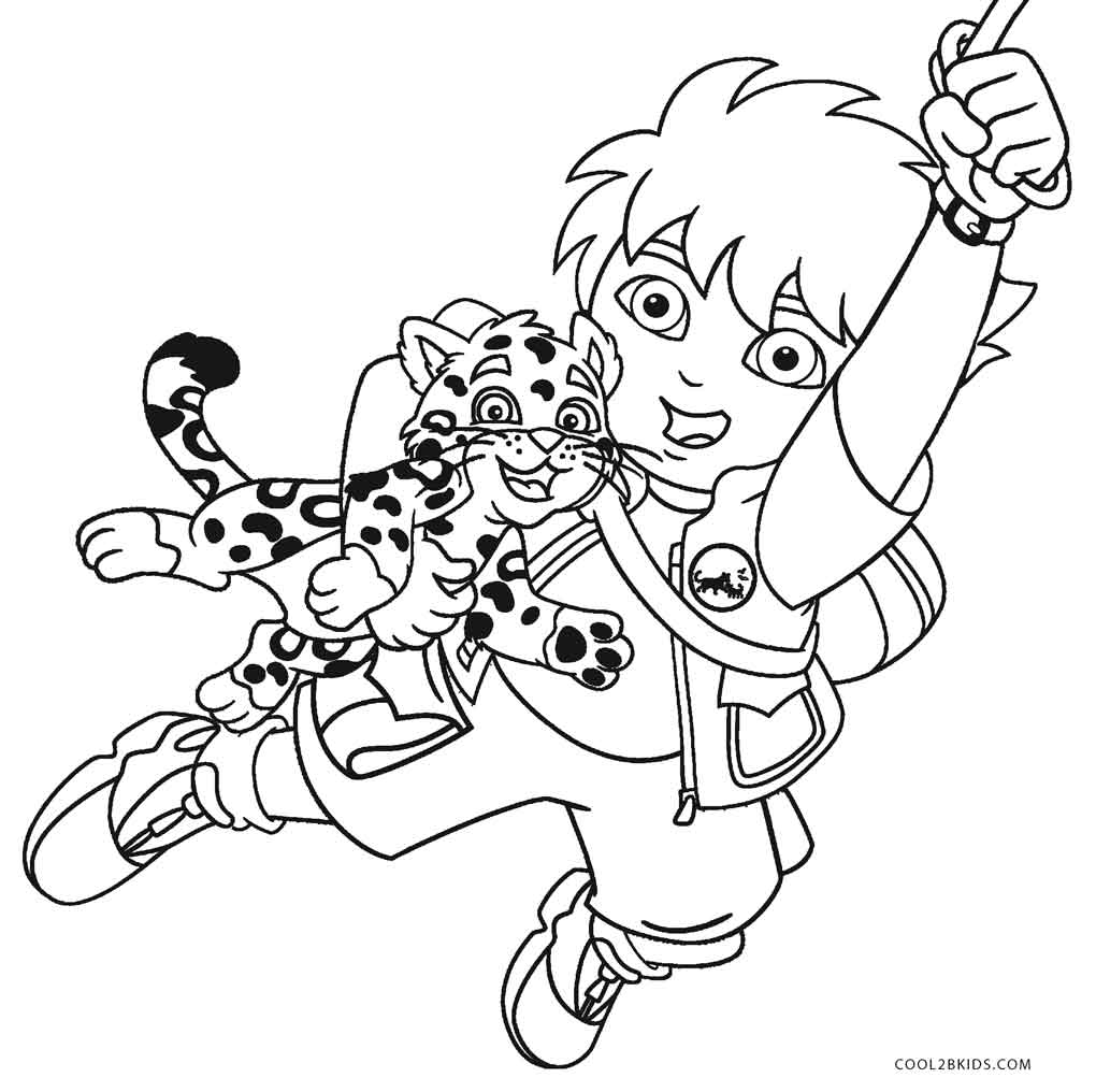 Nick Jr Diego S9410 Coloring Page Printable | Images and Photos finder