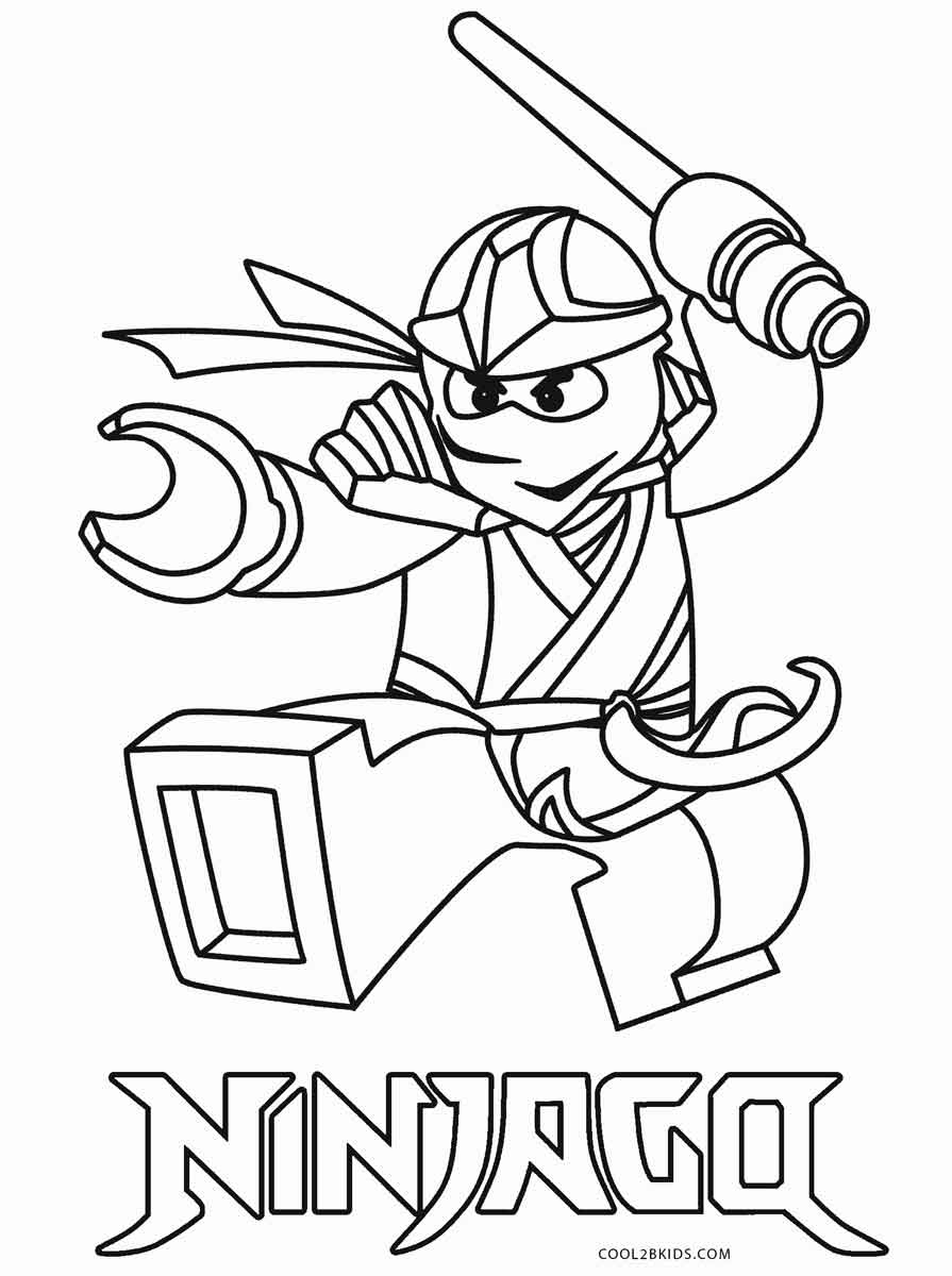 Printable Ninjago Coloring Pages