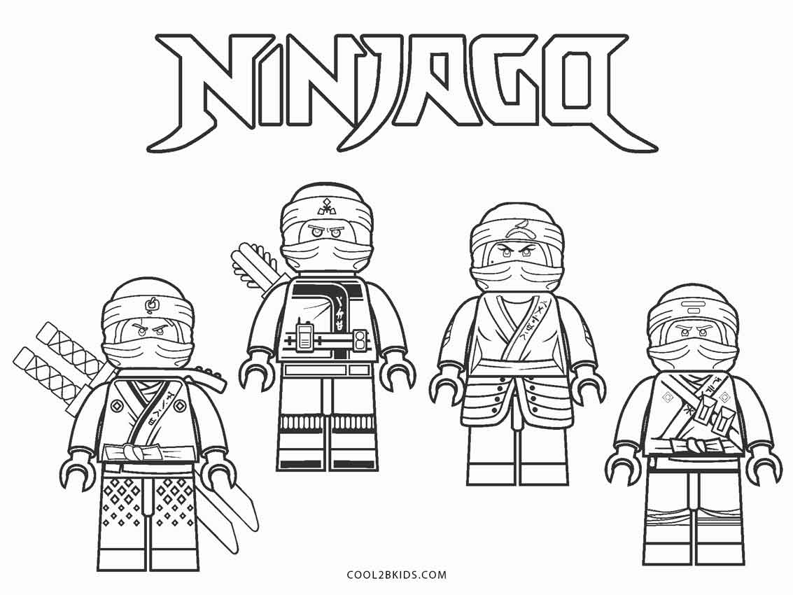 ninjago serpentine coloring pages