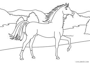 Download Free Printable Horse Coloring Pages For Kids