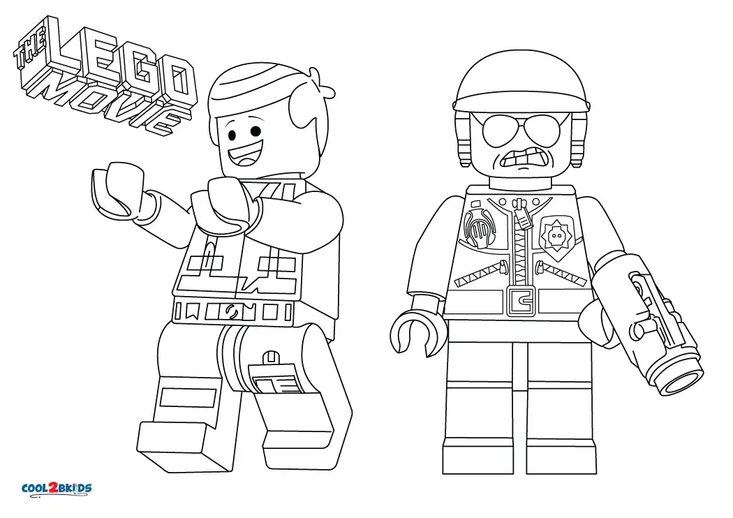 lego movie 2 coloring pages