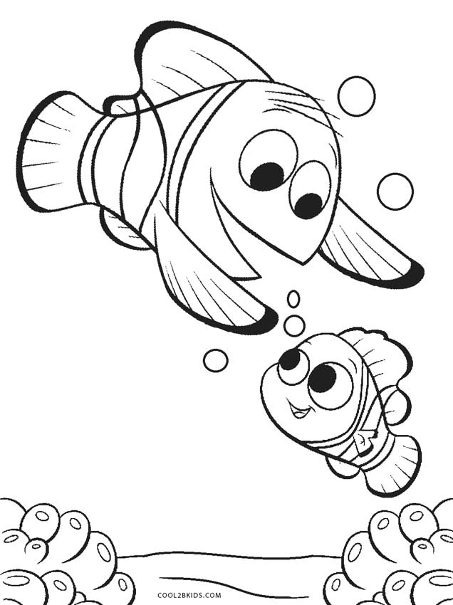 Nemo Coloring Printables Coloring Pages