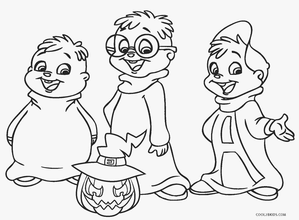 Nick Jr Halloween Coloring Pages