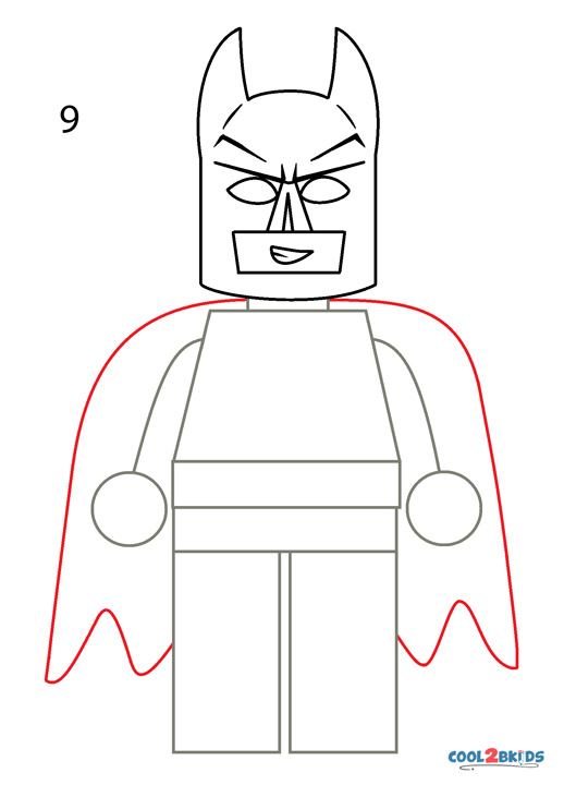 Learn How to Draw Batman Face Batman Step by Step  Drawing Tutorials