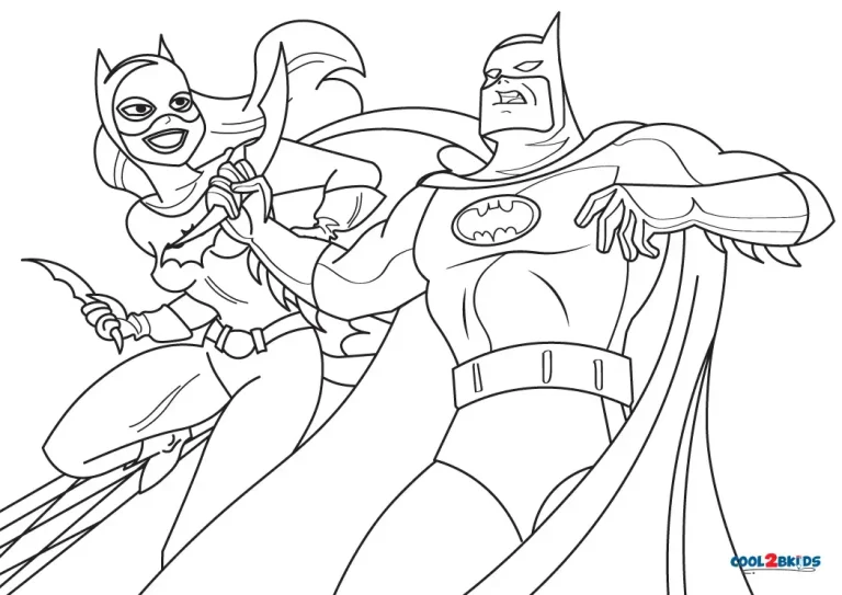 batman beyond coloring pages