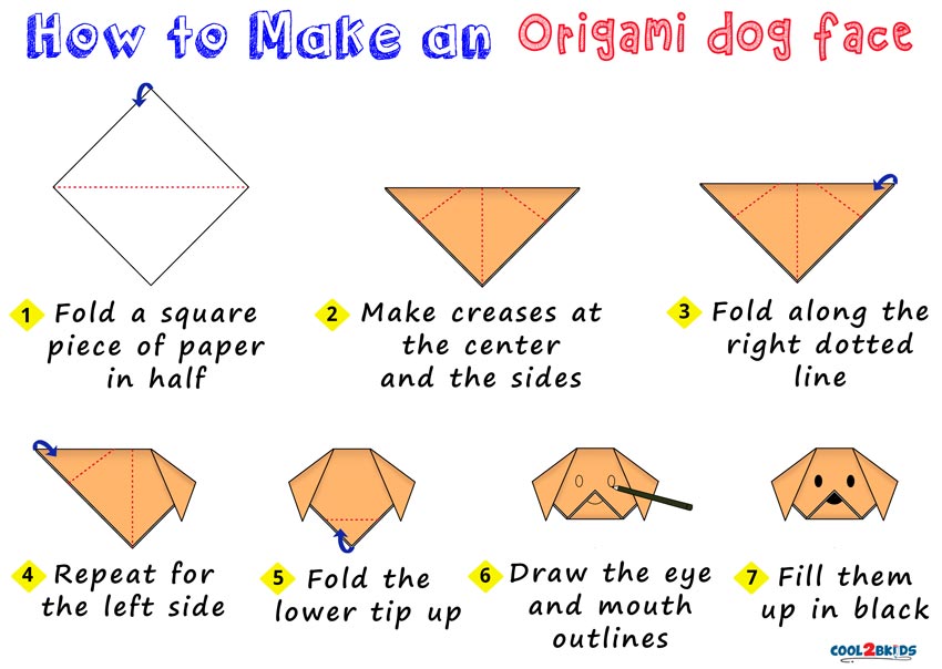Origami Dog Step By Step Instructions - Jadwal Bus