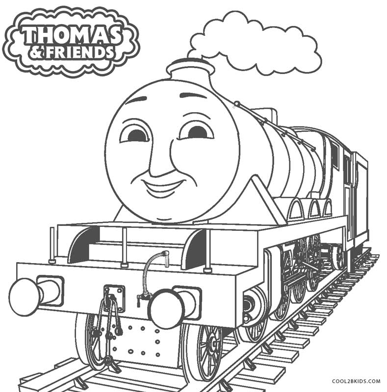 Free Thomas Train Coloring Pages Printable