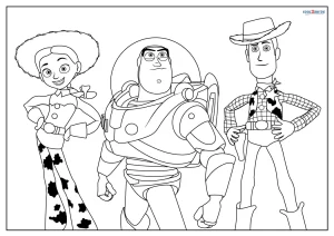 Free Printable Toy Story Coloring Pages For Kids