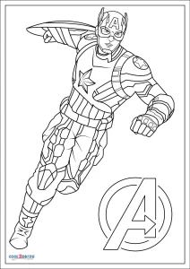 Free Printable Avengers Coloring Pages For Kids