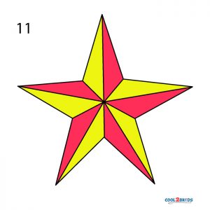 Học viên độc thoại Cách vẽ ngôi sao 10 cánh từ cơ bản đến nâng cao