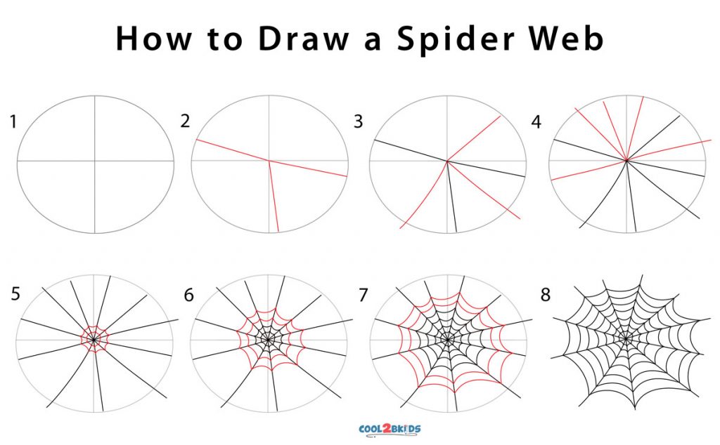 How To Draw A 3D Spider