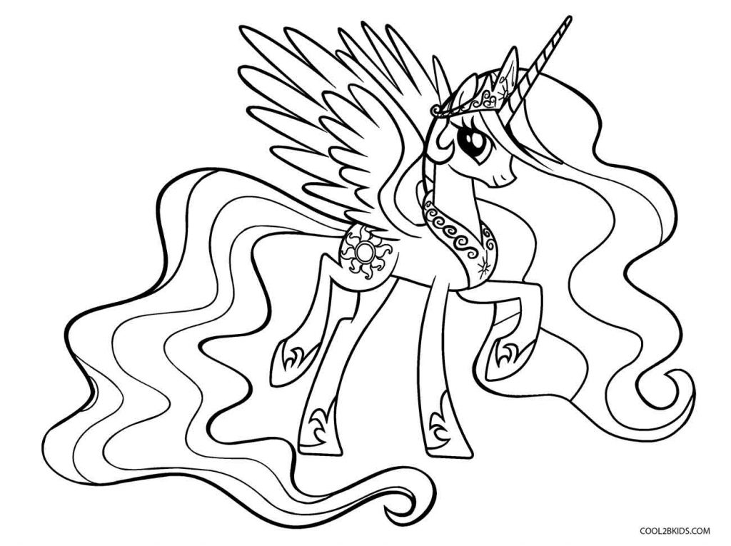 Dibujos de My Little Pony para colorear - Páginas para imprimir gratis