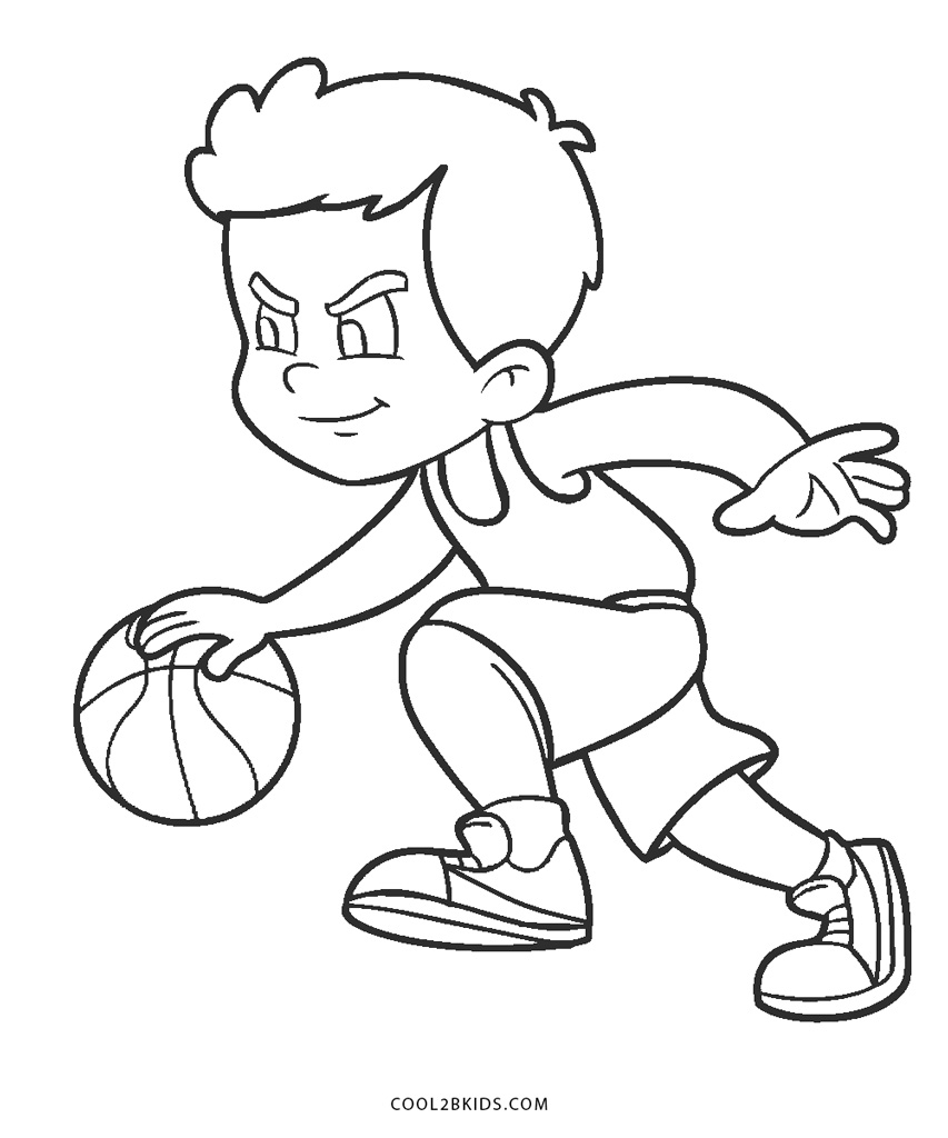 all sports coloring pages
