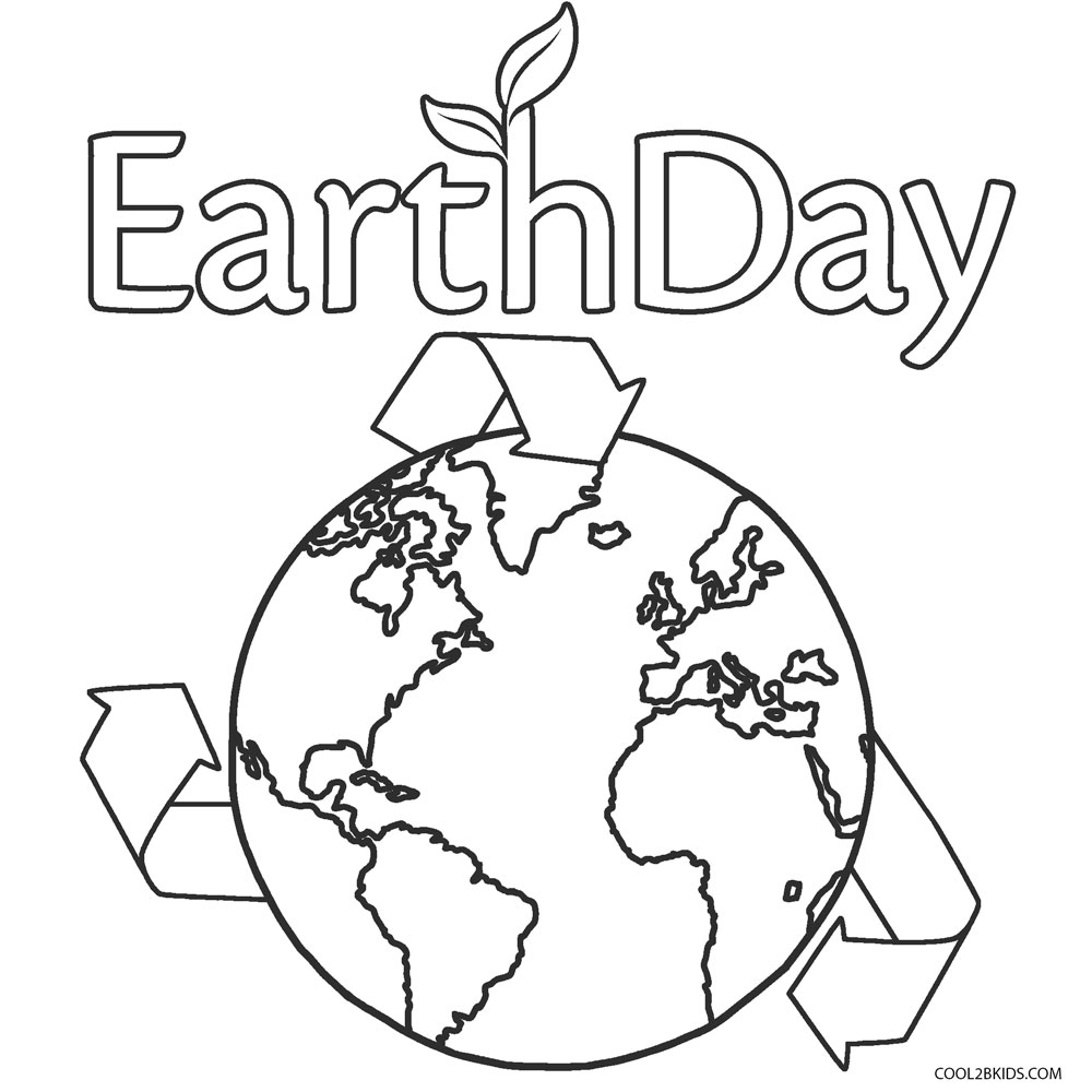 coloring pages for earth day for kids Earth day coloring pages