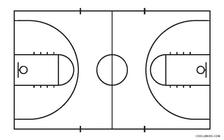 Free Printable Basketball Coloring Pages For Kids