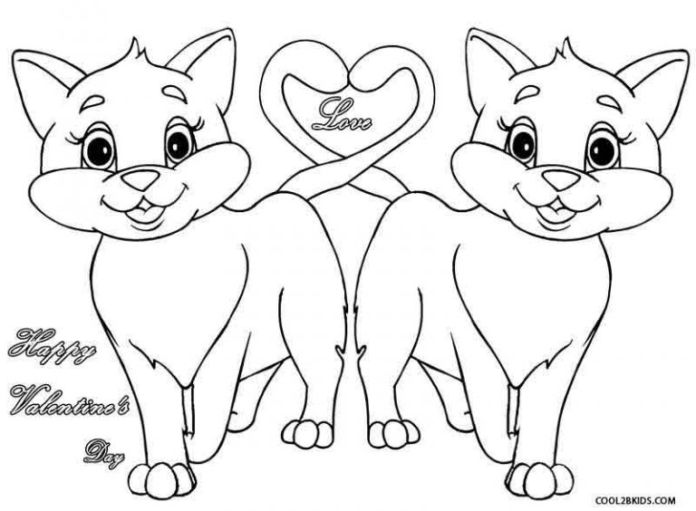 Dibujos de Valentín para colorear - Páginas para imprimir gratis