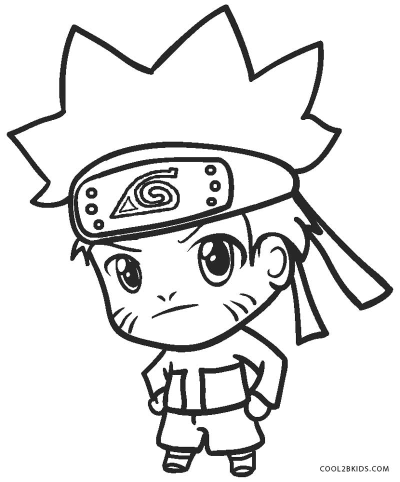  Dibujos  de Naruto  para  colorear P ginas para  imprimir  gratis