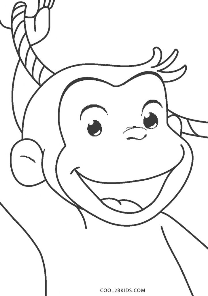 Free Printable Curious George Coloring Pages For Kids