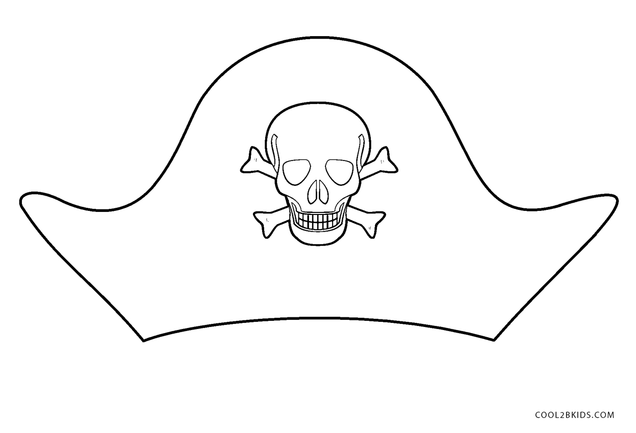 Free Pirate Hat Printable