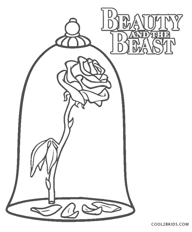 Free Printable Beauty And The Beast Coloring Pages For Kids - color pages roblox character guest coloring pages