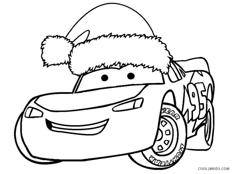 Free Printable Lightning McQueen Coloring Pages For Kids