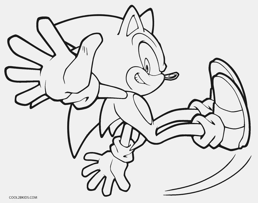 Desenhos de Sonic para colorir - Páginas de colorir imprimíveis  gratuitamente