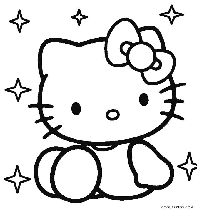 Desenhos De Hello Kitty Para Colorir Páginas Para Impressão Grátis 3864