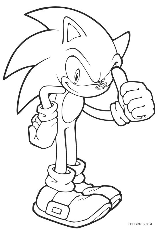 Desenhos e Imagens Sonic EXE para Colorir e Imprimir Grátis para