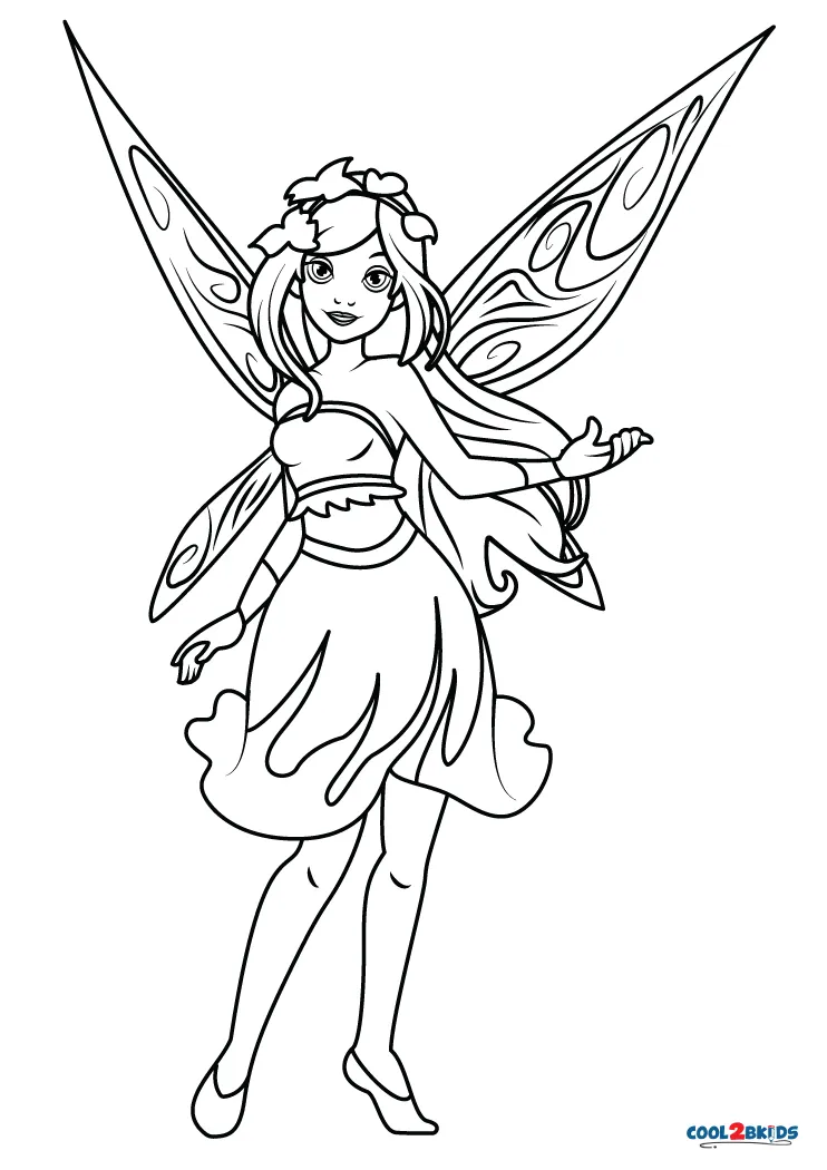 fairies coloring pages for adults