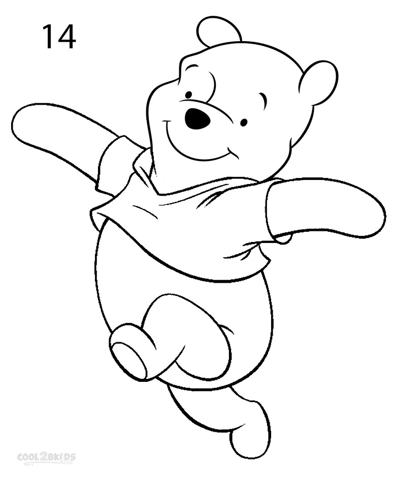 como dibujar a winnie the pooh