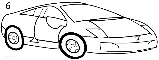 Lamborghini para dibujar - Cool2bKids