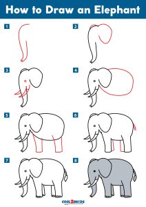 How to Draw an Elephant - Cool2bKids