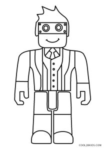 Free Printable Roblox Coloring Pages For Kids - roblox noob coloring pages