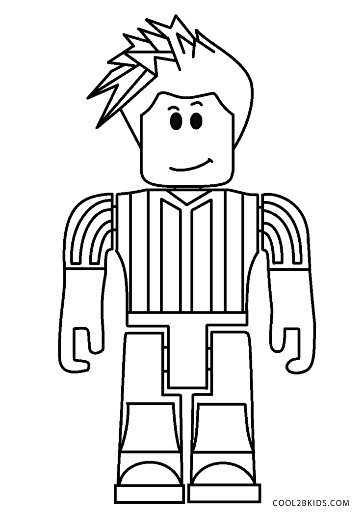 Roblox Coloring Pages Free Printable