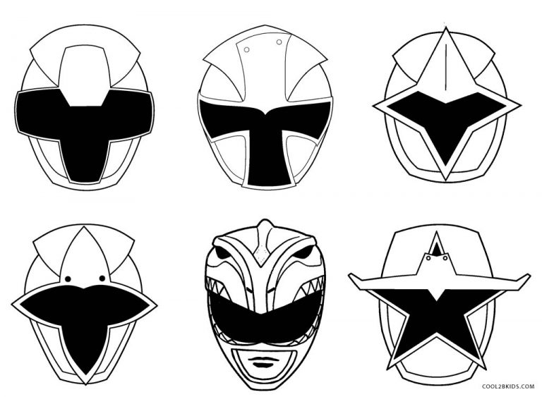 Dibujos de Power Ranger para colorear - Páginas para imprimir gratis