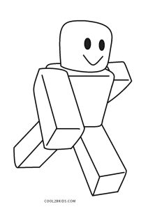Noob Roblox Coloring Pages Fun and Free Printable Sheets