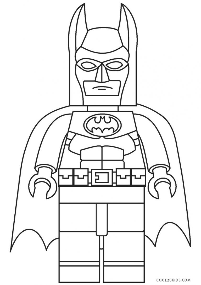 Ausmalbilder Batman Malvorlagen kostenlos zum ausdrucken