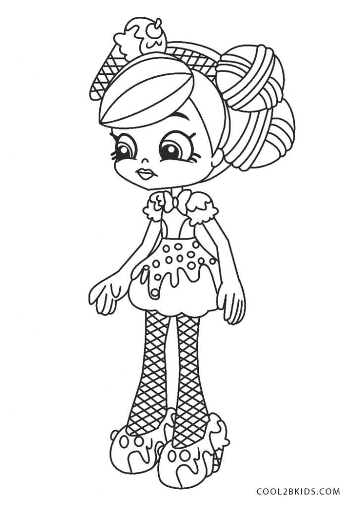 Free Printable Shopkins Coloring Pages For Kids