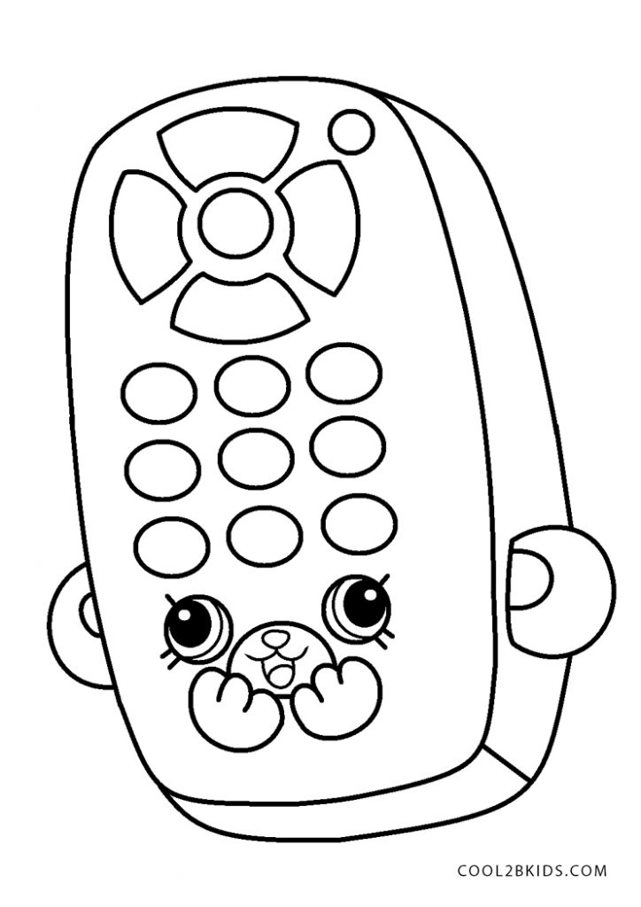 Free Printable Shopkins Coloring Pages For Kids