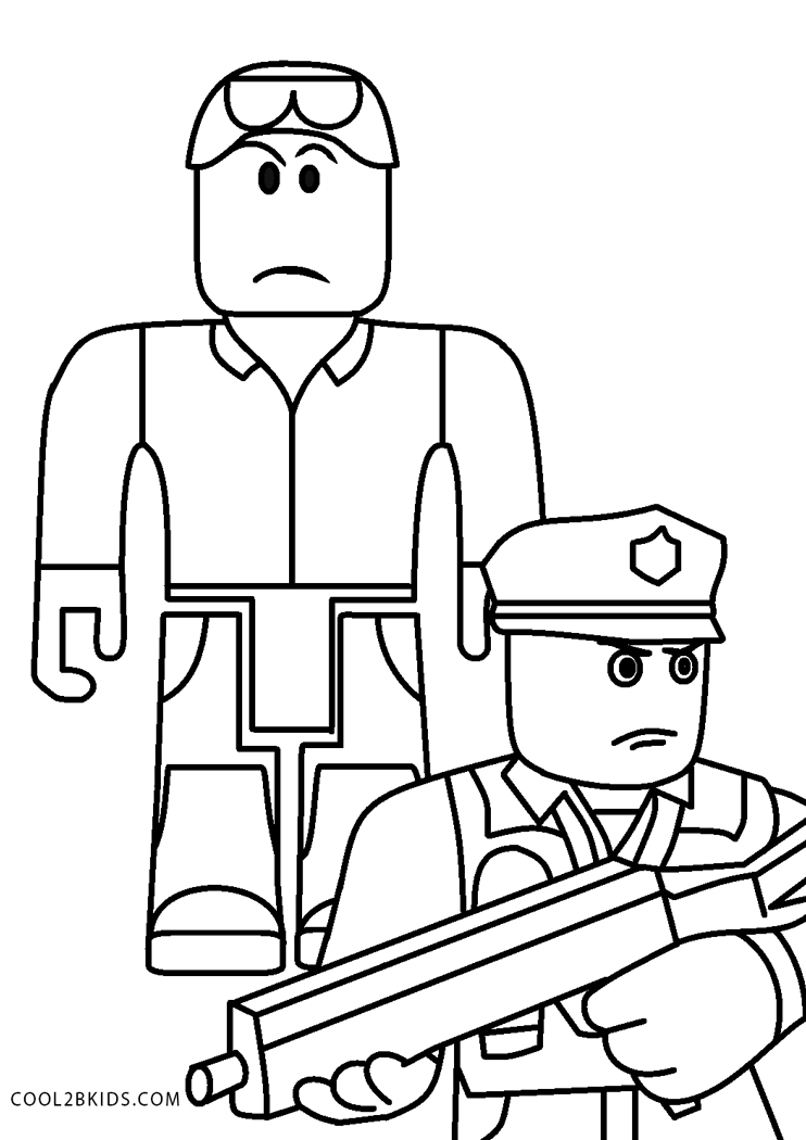 Dibujos De Roblox Para Colorear Páginas Para Imprimir Gratis