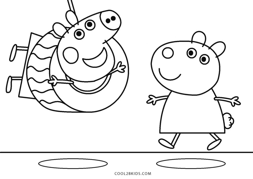 Free Printable Peppa Pig Coloring Pages For Kids