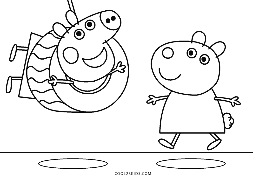 Free Printable Peppa Pig Coloring Pages For Kids