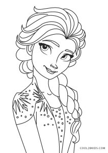 Featured image of post Coloring Pages For Kids To Print Elsa