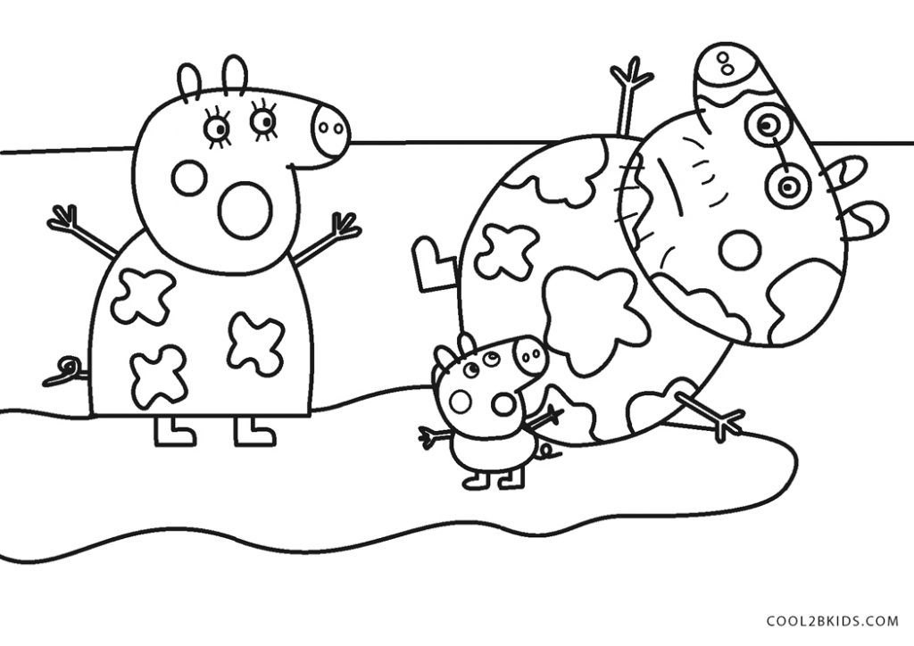 Free Printable Peppa Pig Coloring Pages For Kids